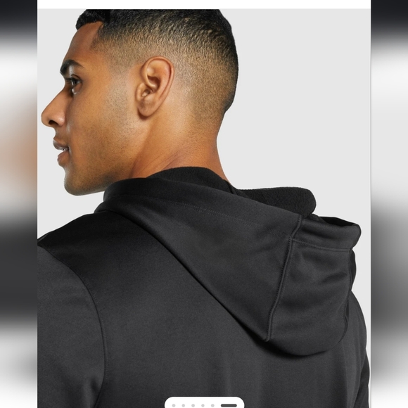 GUC Gymshark Arrival Hoodie, sweatshirt, black, size large, $40 - Picture 5 of 16